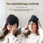 Migraine Relief Hat Hot/Cold Therapy Gel Ice Cap for Headache & Pain Relief Eye - Image 4