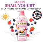 A Bonne Snail Yogurt 3X Whitening & UV Protection Lotion 500ML