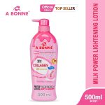 A Bonne Milk power Lightening Collagen 3X Whitening, Soft & Smooth Lotion 500ML - Image 2